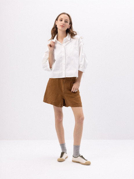 CHEMISE PRETTINA  Blanc , Pr&ecirc;t-&agrave;-porter Bensimon