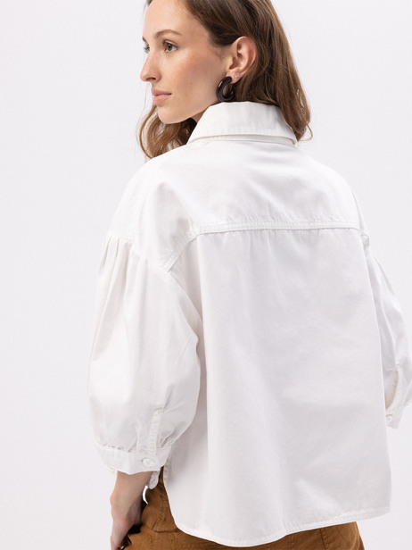 CHEMISE PRETTINA  Blanc , Pr&ecirc;t-&agrave;-porter Bensimon