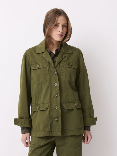 VESTE PIERO  Kaki , Pr&ecirc;t-&agrave;-porter Bensimon