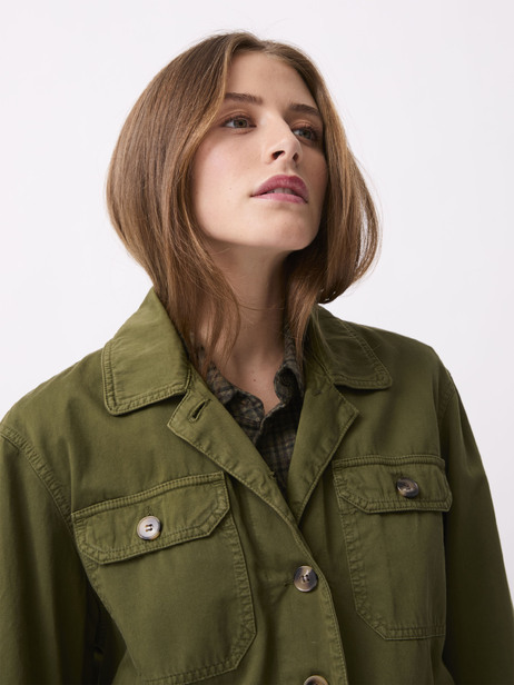 VESTE PIERO  Kaki , Pr&ecirc;t-&agrave;-porter Bensimon