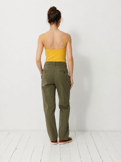 PANTALON BEGONIA  Kaki , Pr&ecirc;t-&agrave;-porter Bensimon