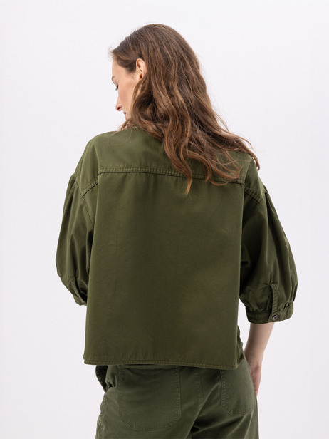 CHEMISE PRETTINA  Kaki , Pr&ecirc;t-&agrave;-porter Bensimon