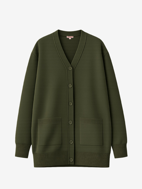 GILET PEDRO  Kaki , Pr&ecirc;t-&agrave;-porter Bensimon