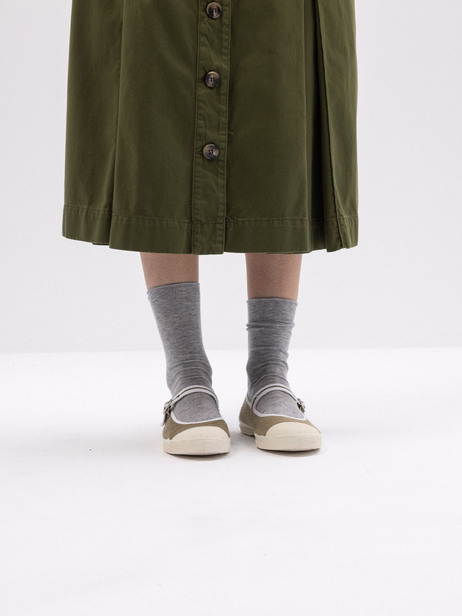 TENNIS BABIES EPONGE FEMME  Kaki , Tennis & Chaussures Bensimon