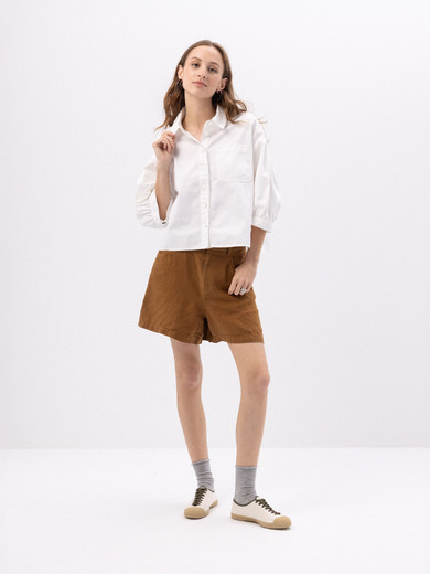 CHEMISE PRETTINA  Blanc , Prêt-à-porter Bensimon