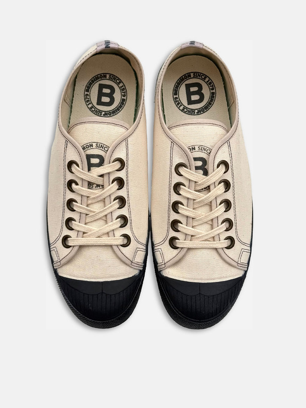 TENNIS ROMY B79 AUTHENTIQUE FEMME  Ecru , Tennis & Chaussures Bensimon