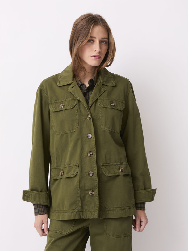 VESTE PIERO  Kaki , Pr&ecirc;t-&agrave;-porter Bensimon