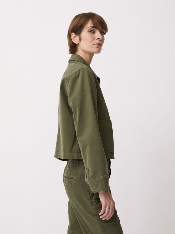 VESTE PARKER  Kaki , Pr&ecirc;t-&agrave;-porter Bensimon