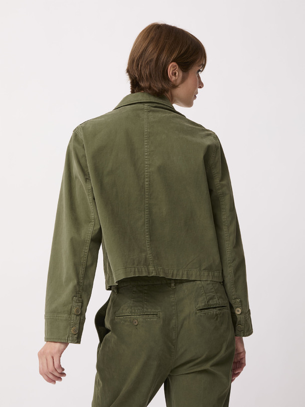 VESTE PARKER  Kaki , Pr&ecirc;t-&agrave;-porter Bensimon