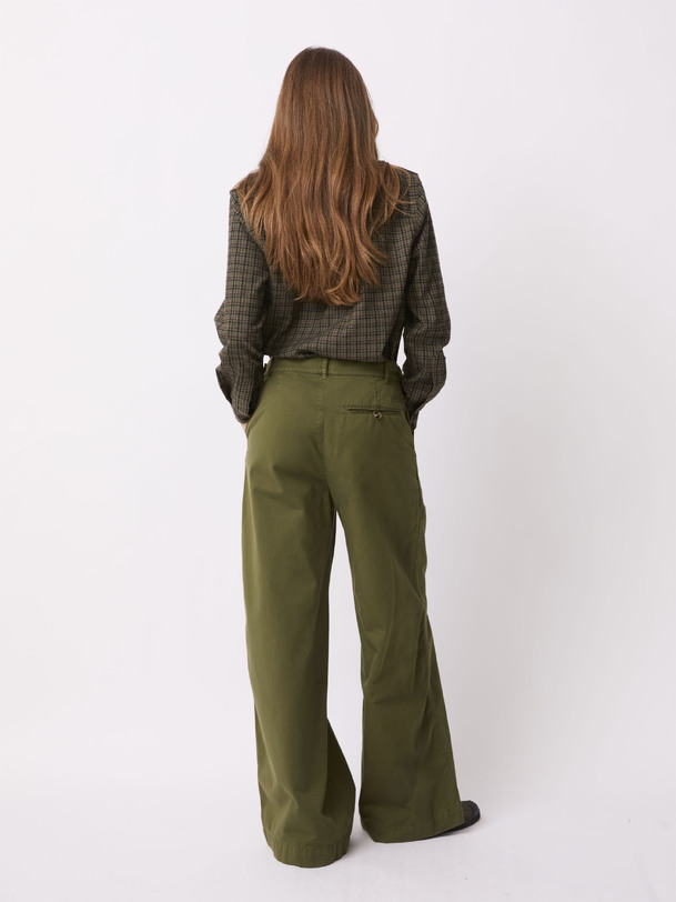 PANTALON PACOME  Kaki , Pr&ecirc;t-&agrave;-porter Bensimon