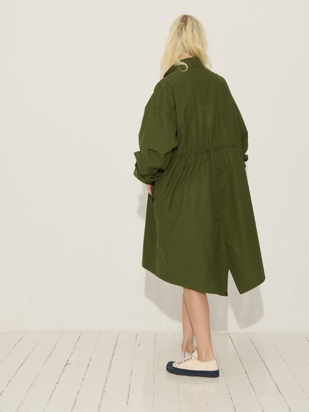 PARKA PHILIPE  Kaki , Pr&ecirc;t-&agrave;-porter Bensimon
