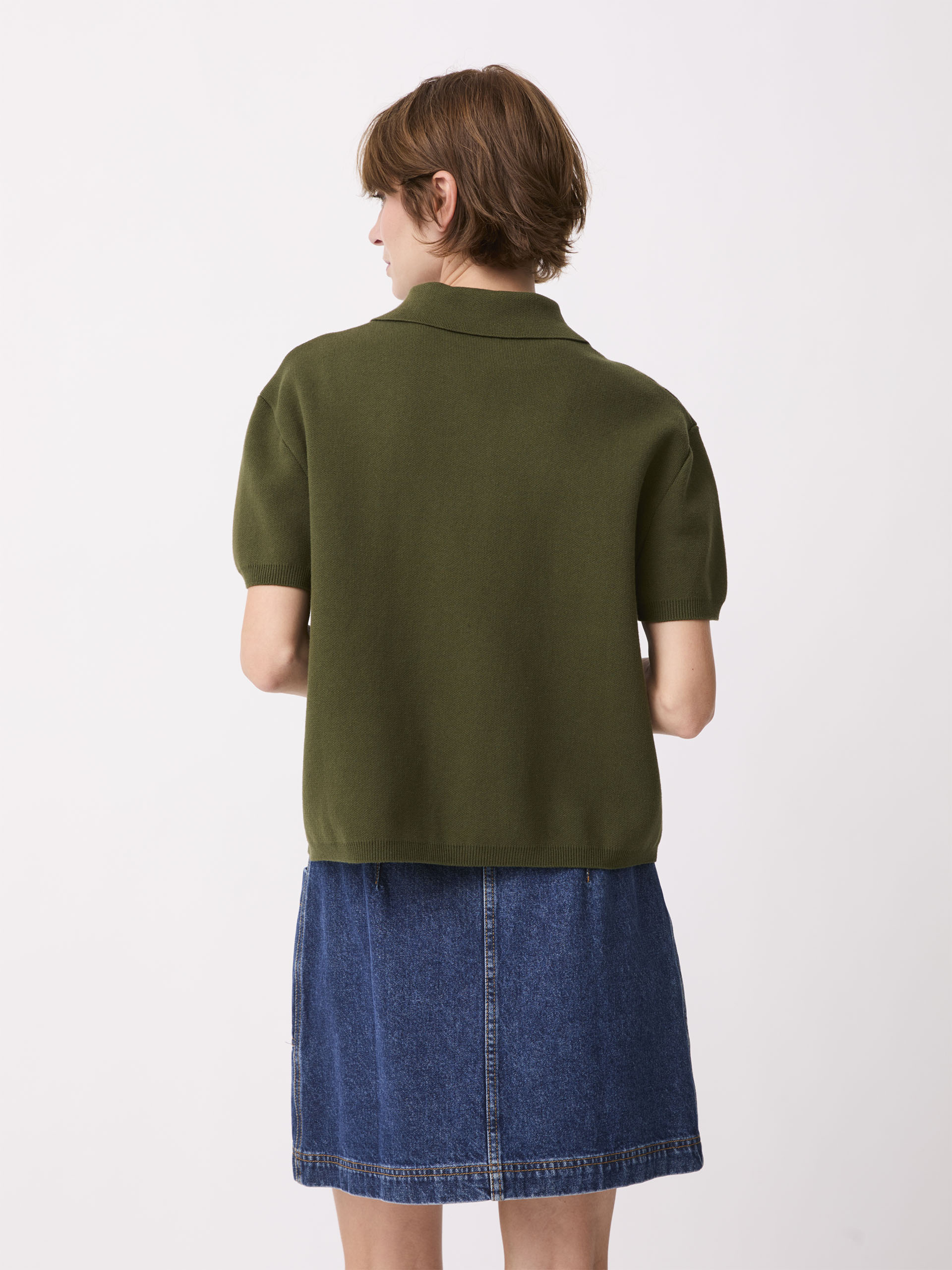 PULL PHILOMENE  Kaki , Pr&ecirc;t-&agrave;-porter Bensimon