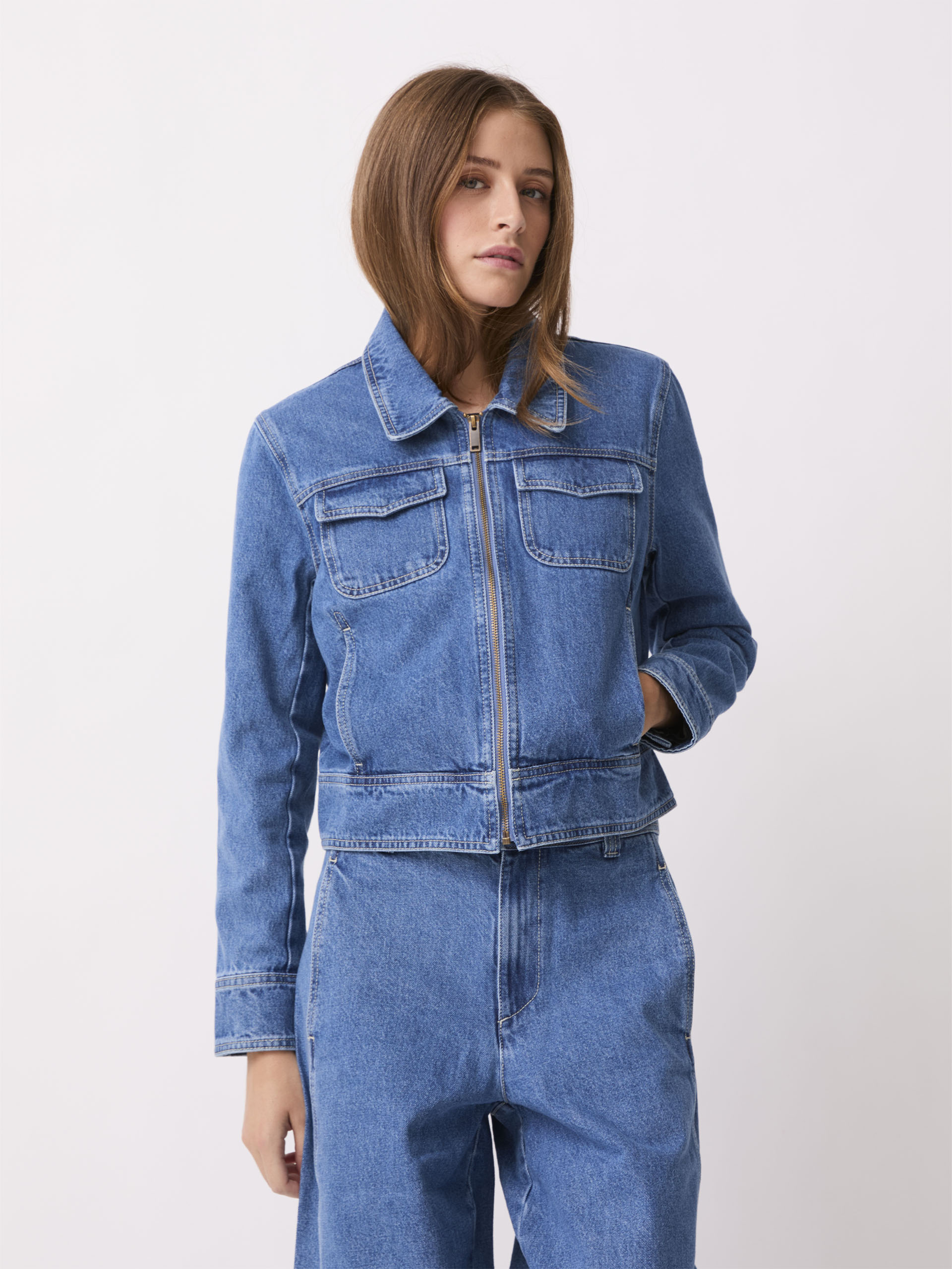 VESTE PASCAL  Denim , Pr&ecirc;t-&agrave;-porter Bensimon