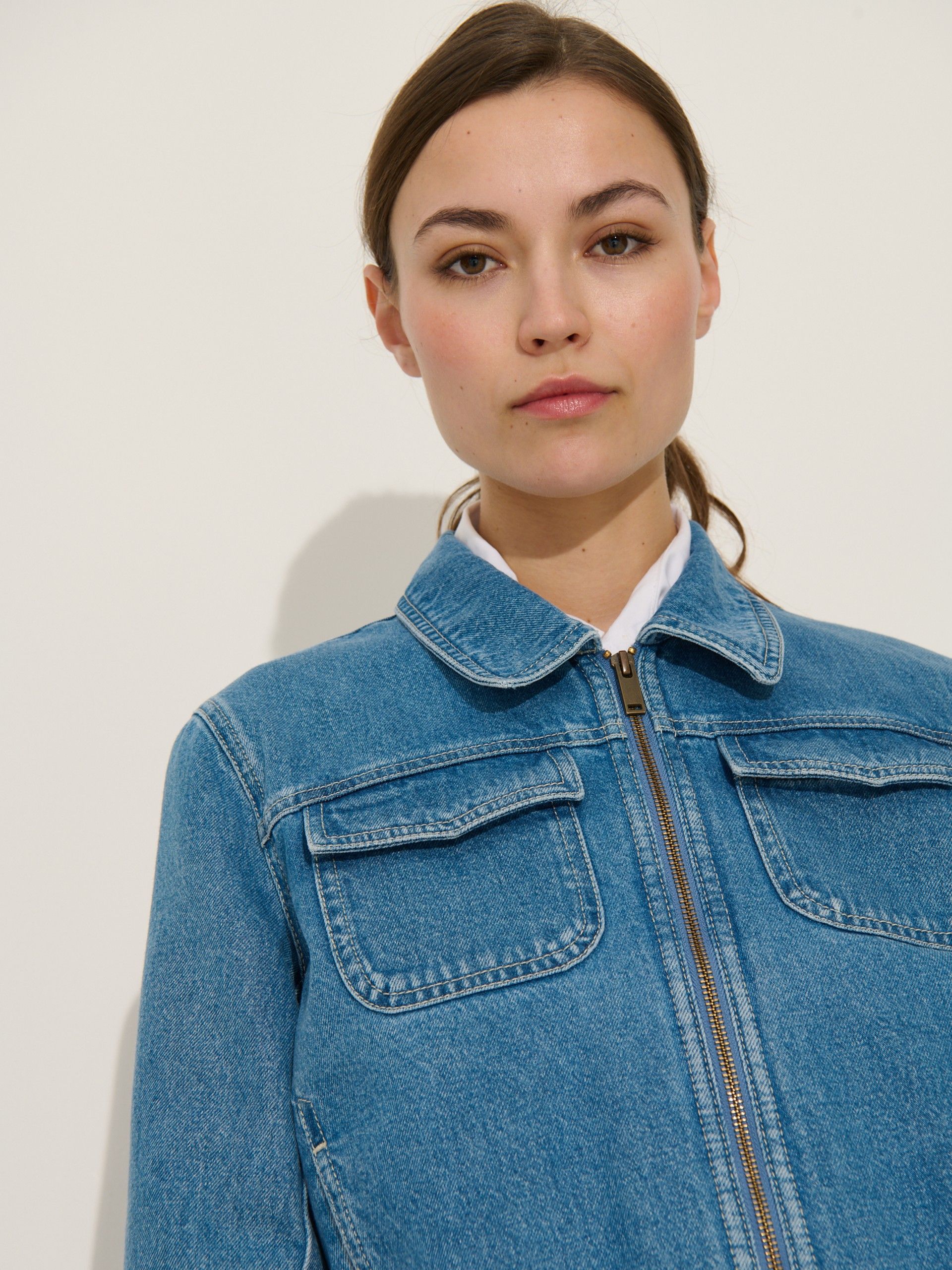 VESTE PASCAL  Denim , Pr&ecirc;t-&agrave;-porter Bensimon