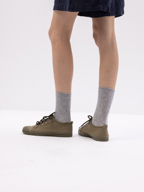 TENNIS LACETS LIVY COLOR TRECK FEMME  Kaki , Tennis & Chaussures Bensimon