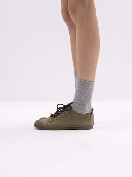 TENNIS LACETS LIVY COLOR TRECK FEMME  Kaki , Tennis & Chaussures Bensimon