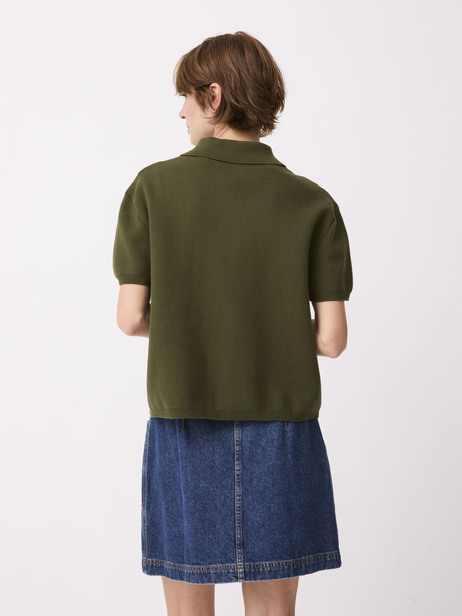 PULL PHILOMENE  Kaki , Pr&ecirc;t-&agrave;-porter Bensimon