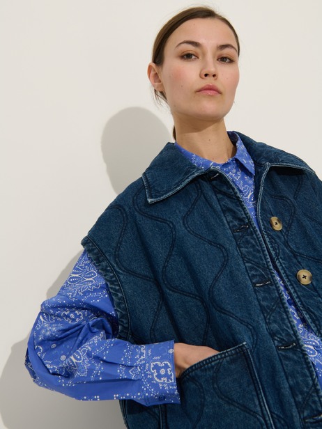 BLOUSON PARVATI  Denim , Pr&ecirc;t-&agrave;-porter Bensimon