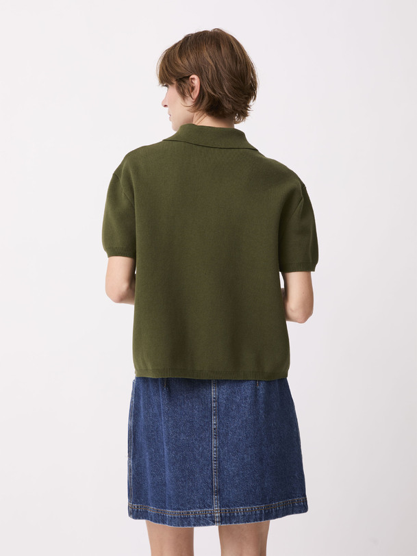 PULL PHILOMENE  Kaki , Pr&ecirc;t-&agrave;-porter Bensimon