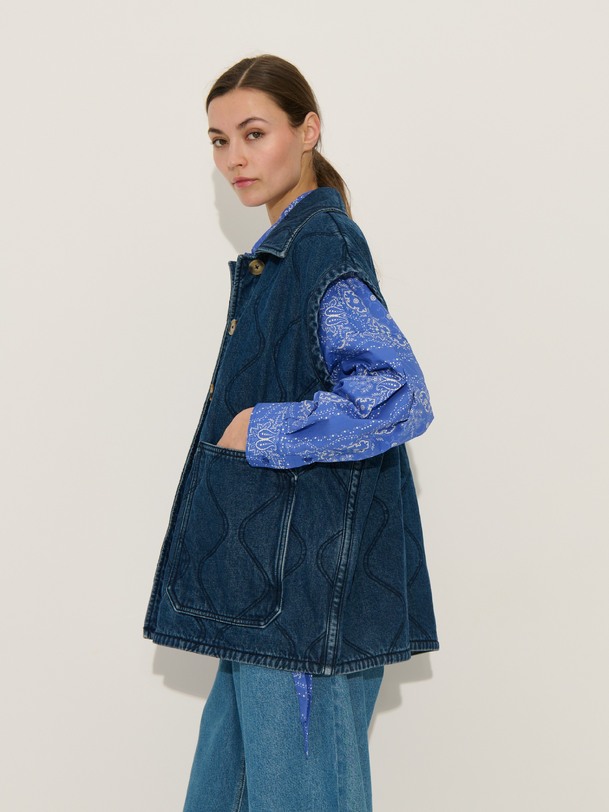 BLOUSON PARVATI  Denim , Pr&ecirc;t-&agrave;-porter Bensimon