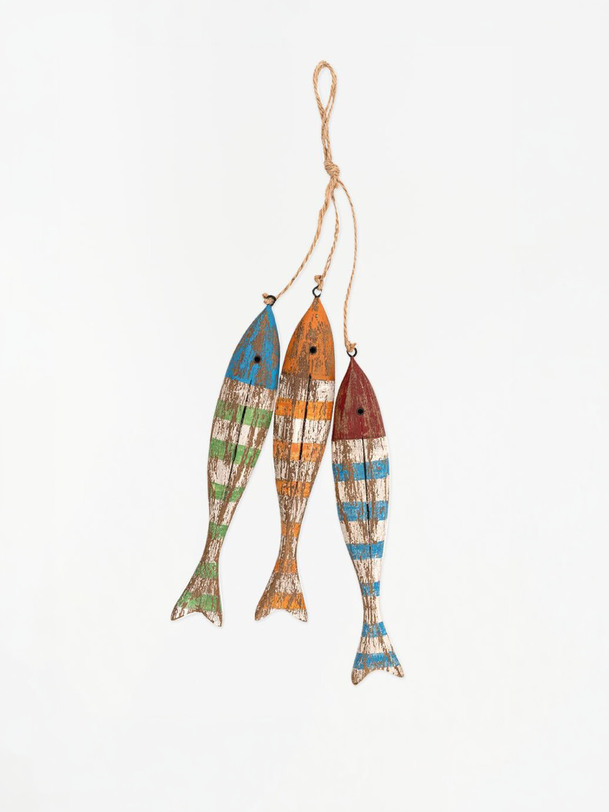 CHAPELET 3 POISSONS  Multicolore , z_offline Bensimon