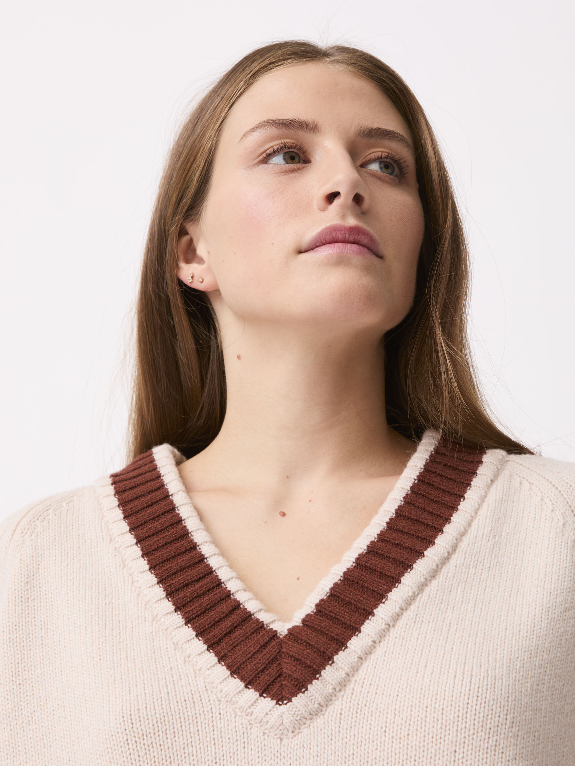 PULL RAISSA Vanille , Prêt-à-porter Bensimon