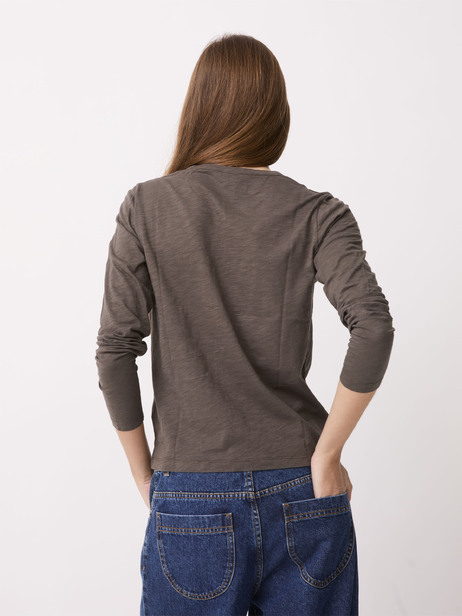 T-SHIRT ALEXANDRA  Brun , Pr&ecirc;t-&agrave;-porter Bensimon
