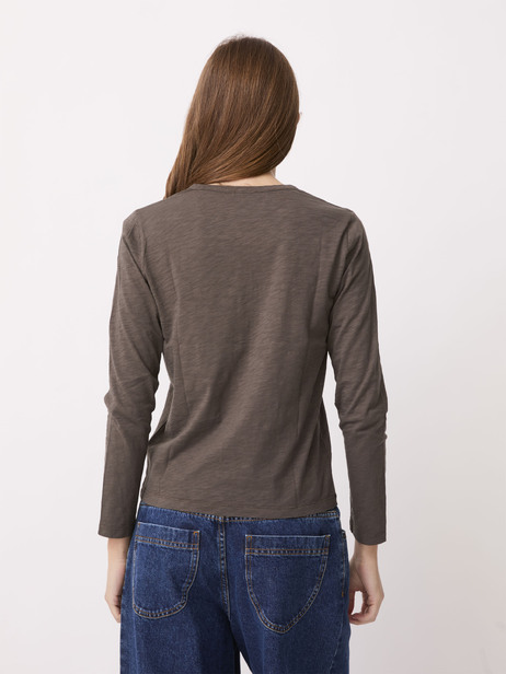 T-SHIRT ALEXANDRA  Brun , Pr&ecirc;t-&agrave;-porter Bensimon