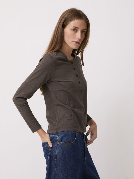 T-SHIRT ALEXANDRA  Brun , Pr&ecirc;t-&agrave;-porter Bensimon