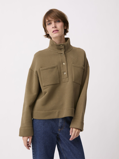 SWEAT REINA  Kaki , Pr&ecirc;t-&agrave;-porter Bensimon