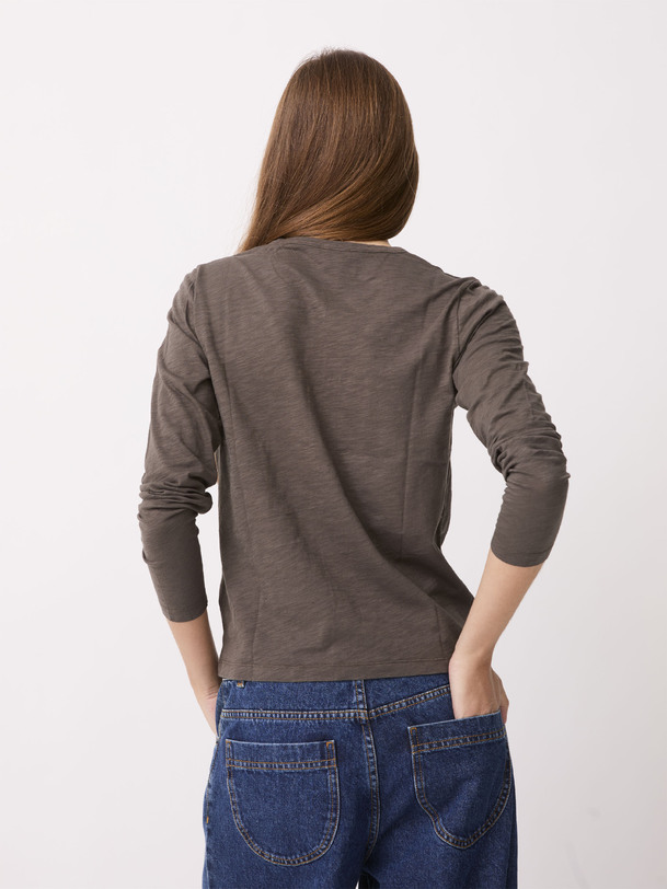 T-SHIRT ALEXANDRA Brun , Prêt-à-porter Bensimon