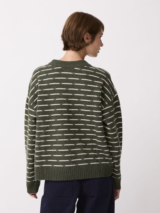 PULL RAMSES Kaki , Prêt-à-porter Bensimon