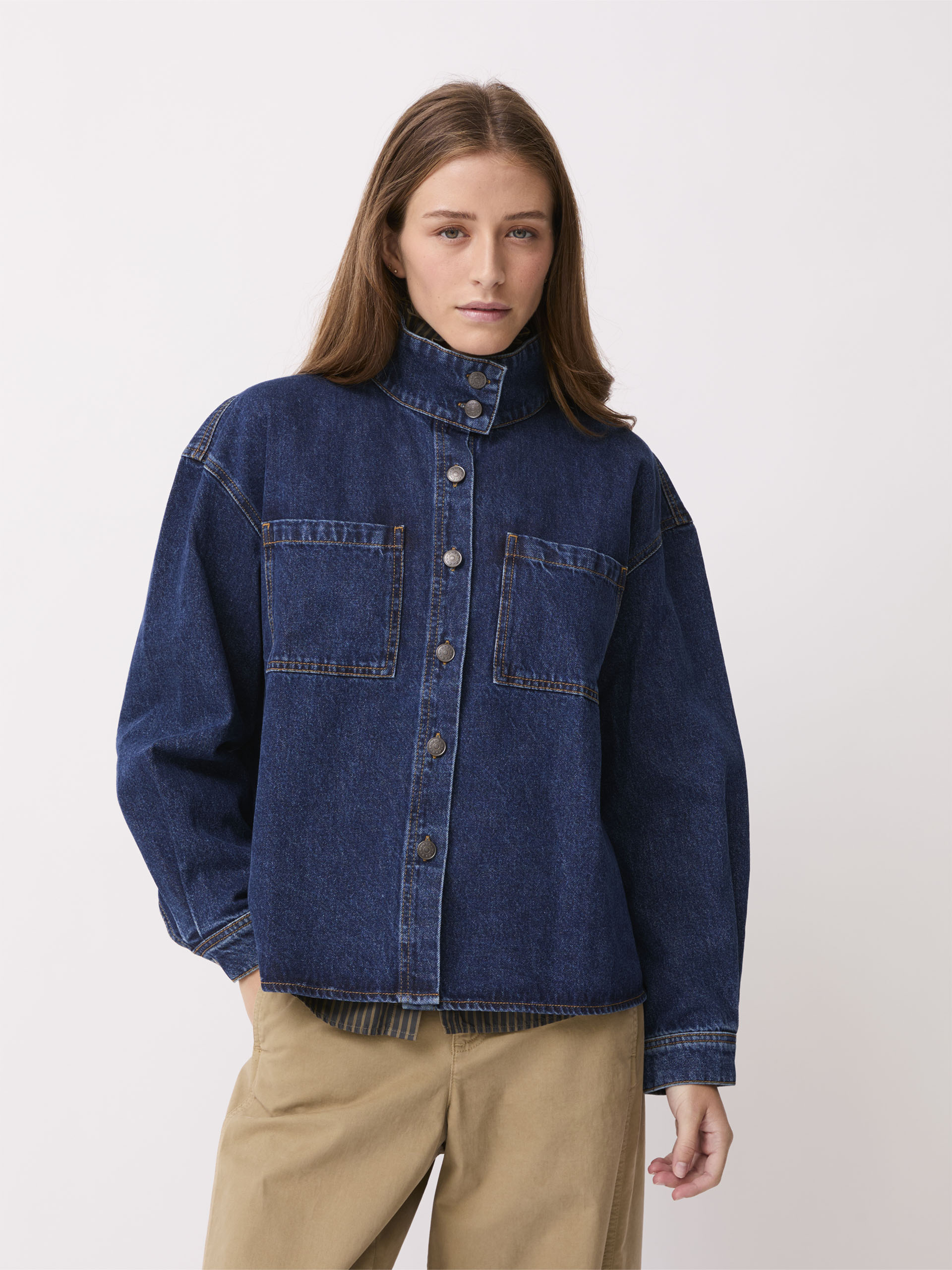 CHEMISE ROMANE Denim , Prêt-à-porter Bensimon