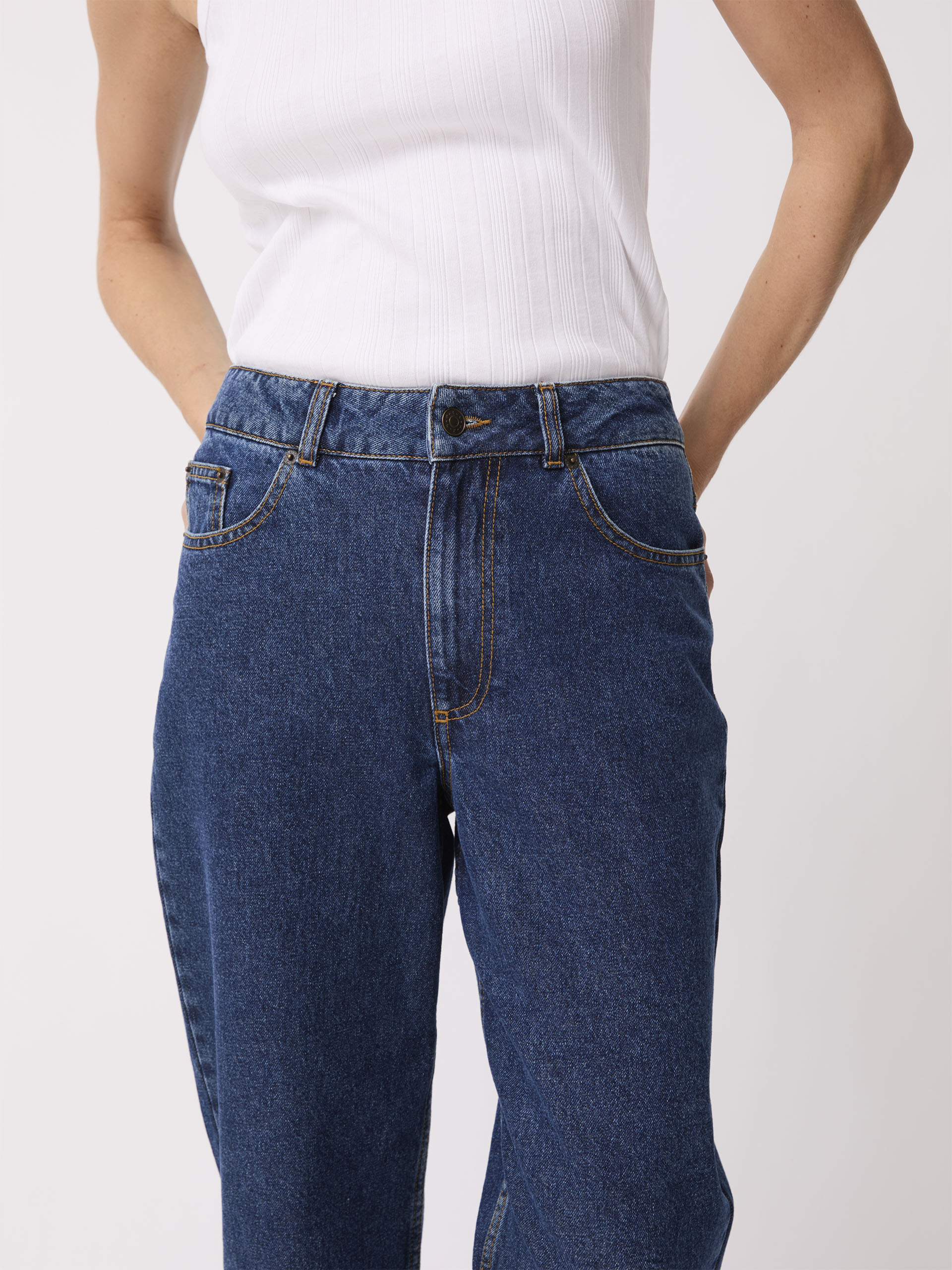 PANTALON MARIUS Denim , Prêt-à-porter Bensimon