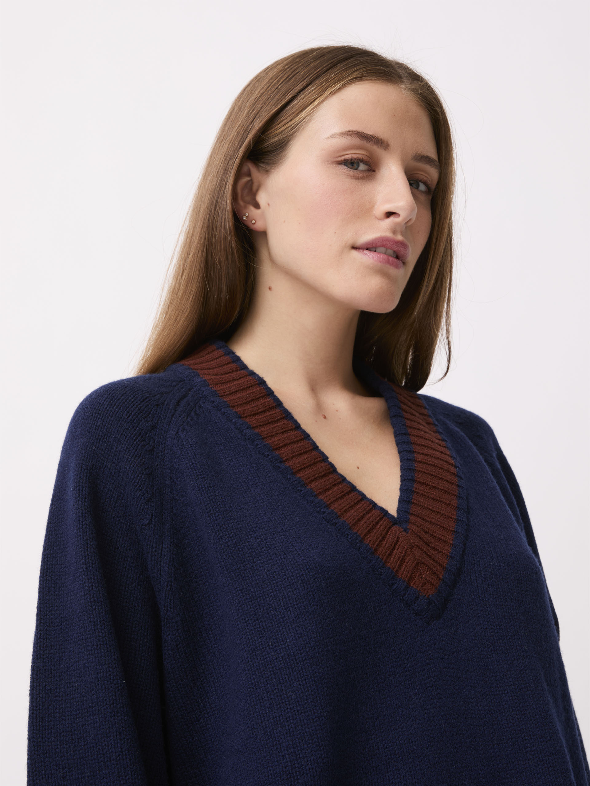 PULL RAISSA Bleu roi , Prêt-à-porter Bensimon