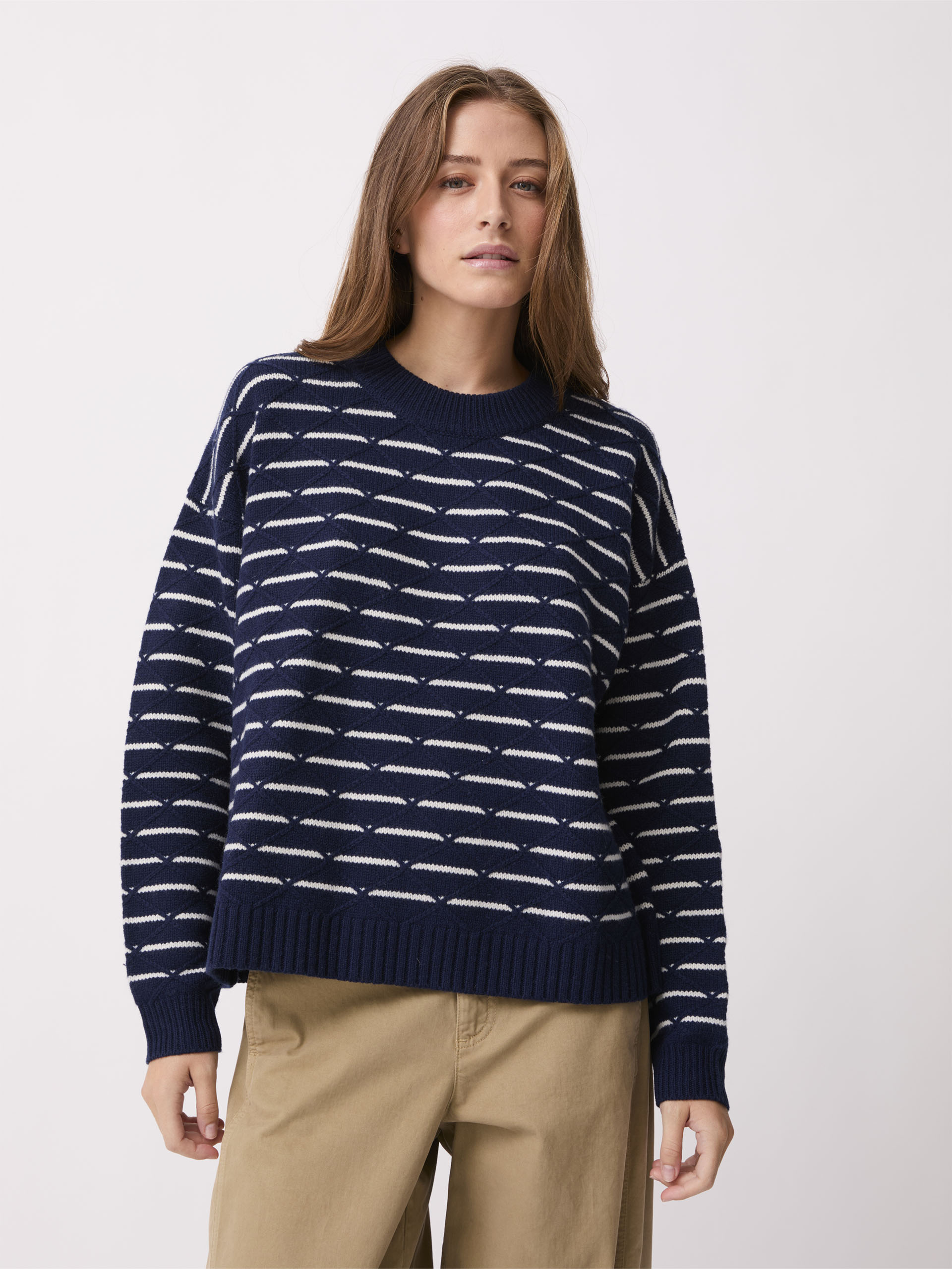 PULL RAMSES Bleu roi , Prêt-à-porter Bensimon