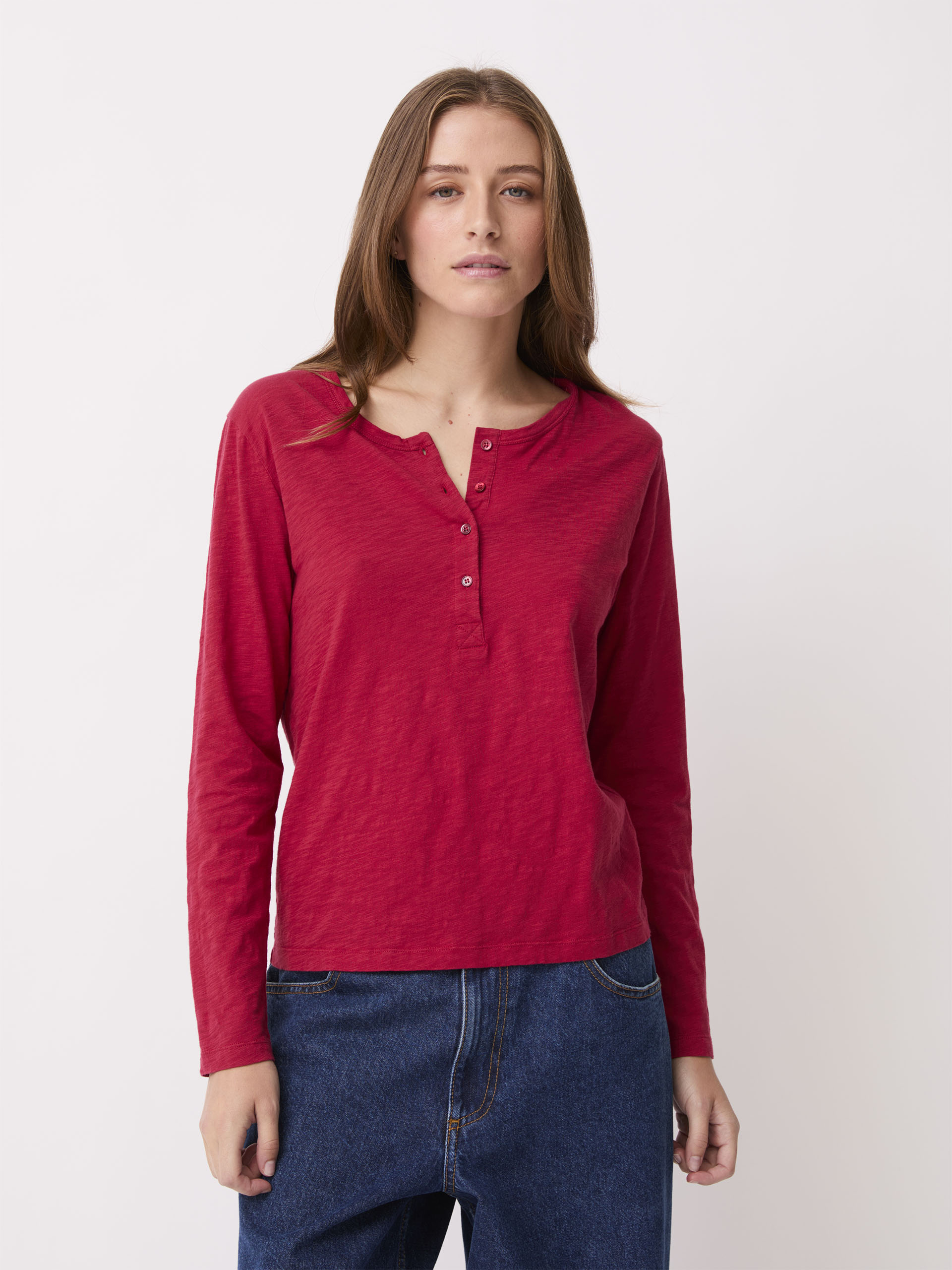 T-SHIRT ALEXANDRA  Lie de vin , Pr&ecirc;t-&agrave;-porter Bensimon