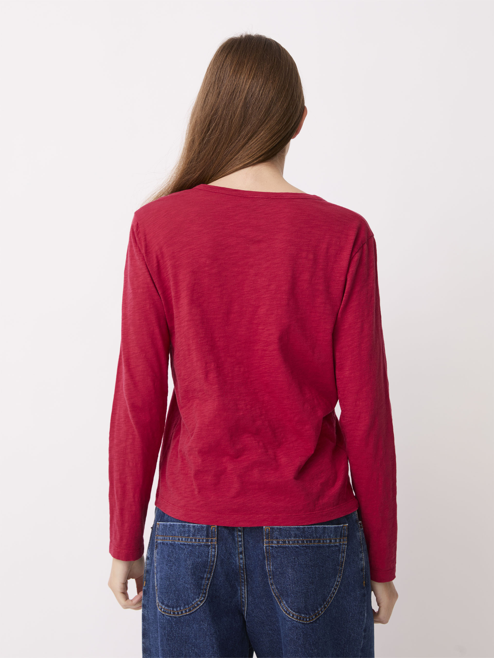 T-SHIRT ALEXANDRA  Lie de vin , Pr&ecirc;t-&agrave;-porter Bensimon