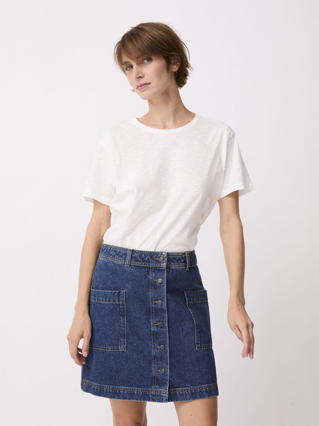 JUPE RAFAEL  Denim , Pr&ecirc;t-&agrave;-porter Bensimon