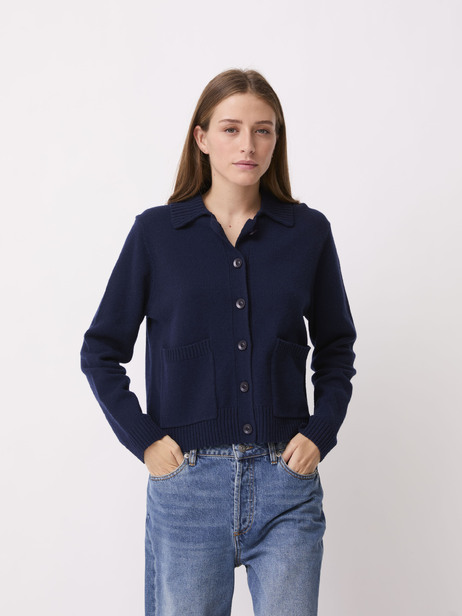 GILET ORIA  Bleu roi , Pr&ecirc;t-&agrave;-porter Bensimon