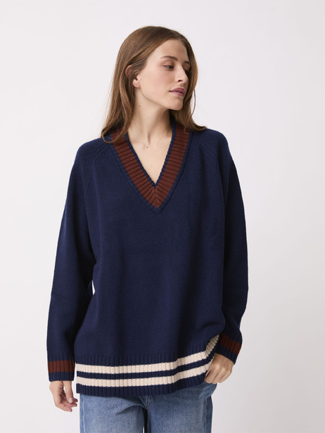 PULL RAISSA  Bleu roi , Pr&ecirc;t-&agrave;-porter Bensimon