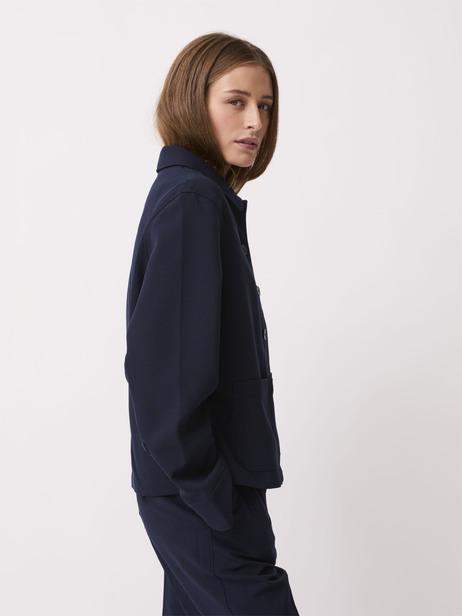 VESTE PARKER  Bleu roi , Pr&ecirc;t-&agrave;-porter Bensimon