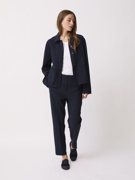PANTALON RICO  Bleu roi , Pr&ecirc;t-&agrave;-porter Bensimon