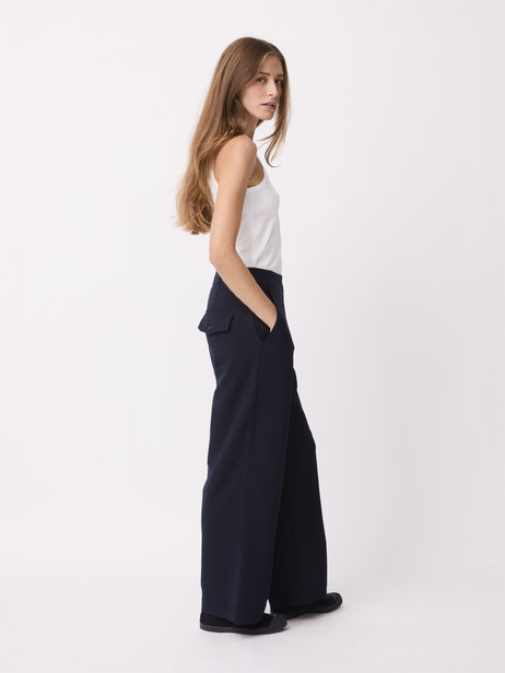 PANTALON PERCYLA  Bleu roi , Pr&ecirc;t-&agrave;-porter Bensimon