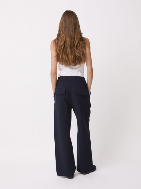 PANTALON PERCYLA  Bleu roi , Pr&ecirc;t-&agrave;-porter Bensimon