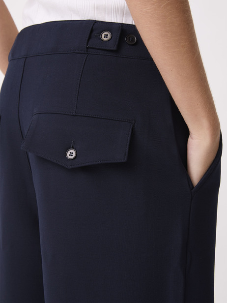 PANTALON PERCYLA  Bleu roi , Pr&ecirc;t-&agrave;-porter Bensimon