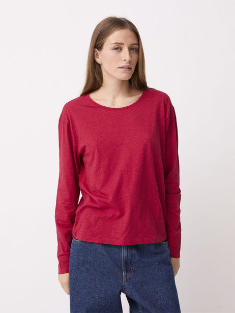 T-SHIRT JULY ML  Lie de vin , Pr&ecirc;t-&agrave;-porter Bensimon