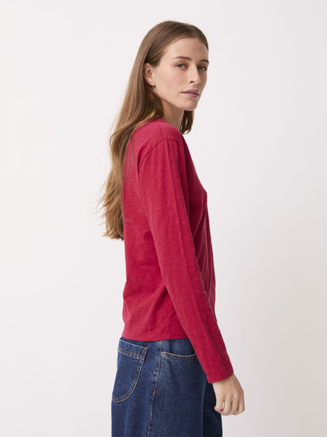 T-SHIRT ALEXANDRA  Lie de vin , Pr&ecirc;t-&agrave;-porter Bensimon