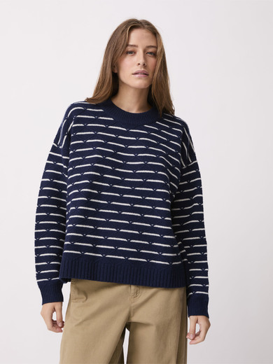 PULL RAMSES  Bleu roi , Pr&ecirc;t-&agrave;-porter Bensimon