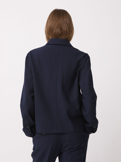 VESTE PARKER  Bleu roi , Pr&ecirc;t-&agrave;-porter Bensimon